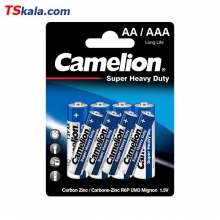 Camelion Super Heavy Duty Battery - R6P 4x + R03P 4x