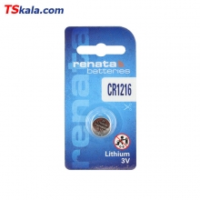 باتری سکه ای CR1216 لیتیوم رناتا بسته 1 عددی