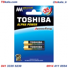 TOSHIBA ALPHA POWER Alkaline Battery AAA.LR03 2x