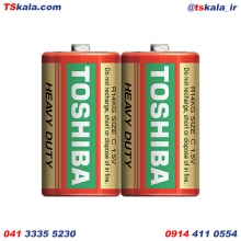 TOSHIBA Carbon Zinc Shrink Battery C.R14P 2x