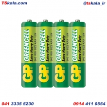 GP GREENCELL Carbon Zinc Shrink Battery AAA.R03P 4x
