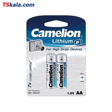 باتری قلمی AA لیتیوم کملیون بسته 2 عددی