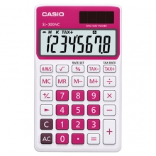 CASIO SL-300NC-RD Practical Calculator
