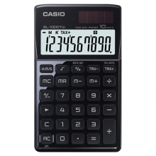CASIO SL-1000TW-BK Practical Calculator