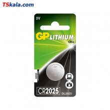 باتری سکه ای CR2025 لیتیوم جی پی بسته 1 عددی